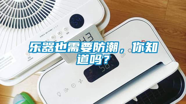 樂器也需要防潮，你知道嗎？