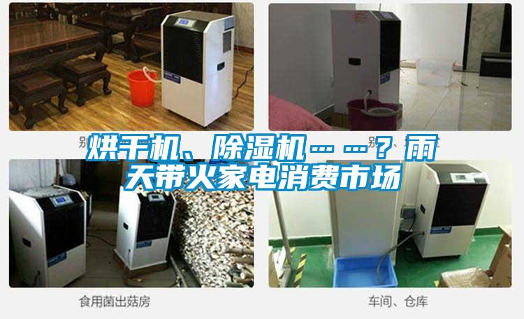 烘干機(jī)、除濕機(jī)……？雨天帶火家電消費(fèi)市場(chǎng)