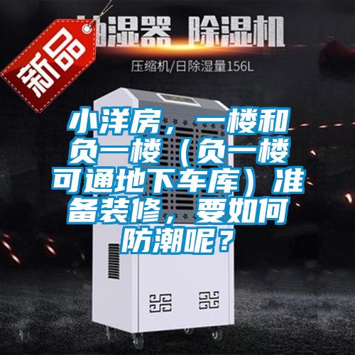 小洋房，一樓和負(fù)一樓（負(fù)一樓可通地下車庫）準(zhǔn)備裝修，要如何防潮呢？