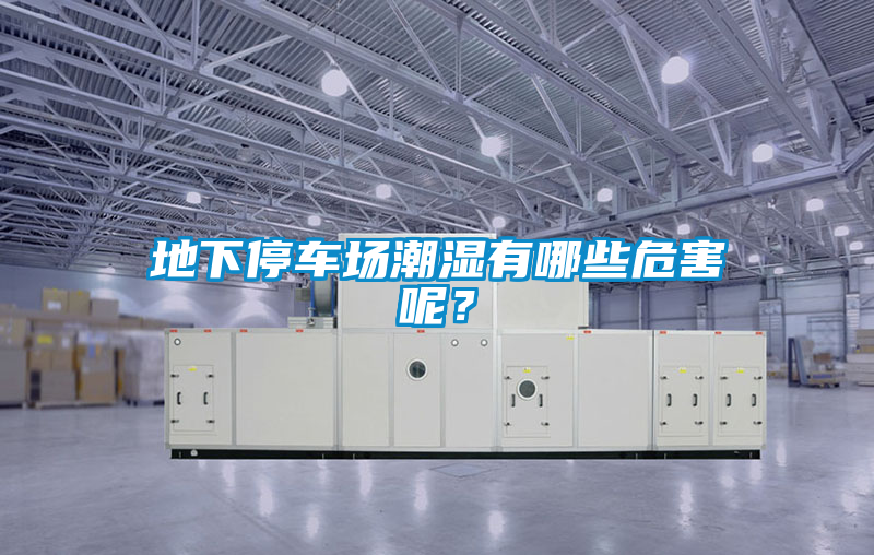 地下停車場潮濕有哪些危害呢？