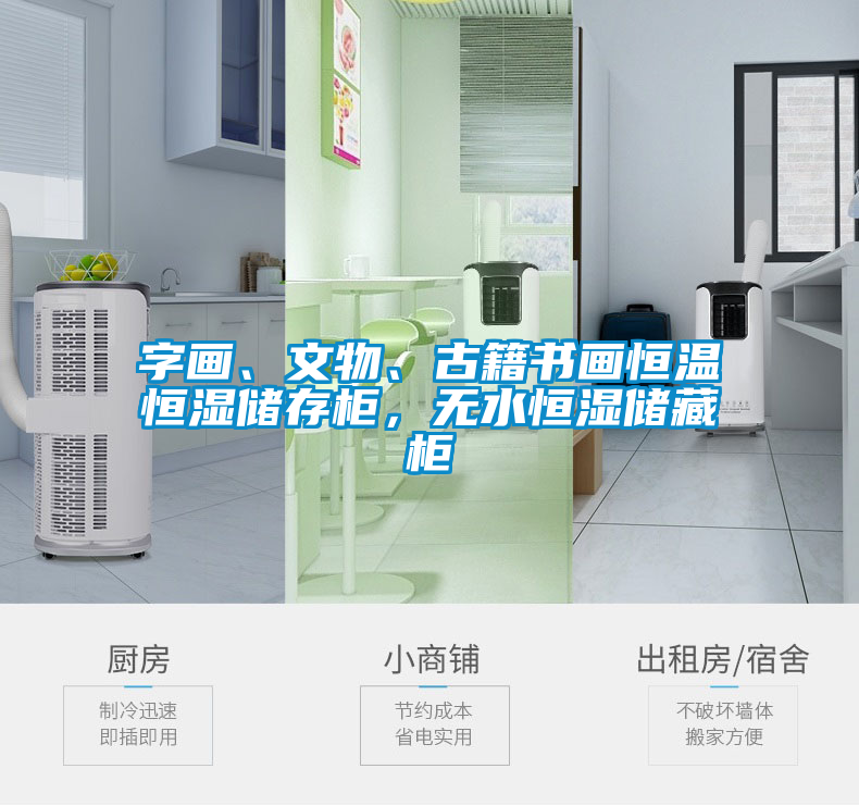 字畫、文物、古籍書畫恒溫恒濕儲存柜，無水恒濕儲藏柜
