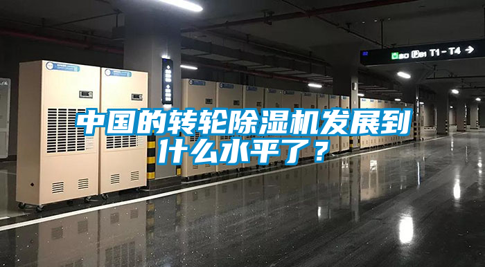 中國的轉(zhuǎn)輪除濕機發(fā)展到什么水平了？